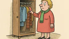 Vtip: Otevřeš šatník a vejdeš se…