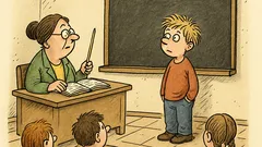 Vtip: Učitelka volá Pepíčka k tabuli