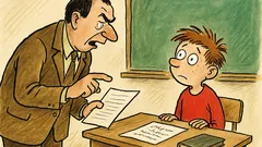 Vtip: Učitel Pepíčkovi: „Slohovka měla být…“