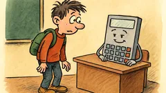 Vtip: Co řekla kalkulačka žákovi?