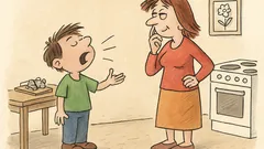 Vtip: Přijde Pepíček ze školy a říká