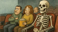 Vtip: Pozvali Kostíka do kina…