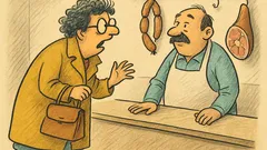 Vtip: Vběhne paní do obchodu a vyhrkne