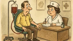 Vtip: Chtěl jsem darovat krev, ale…