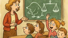 Vtip: Učitelka: Krtek sežere, kolik váží