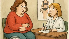 Vtip: Žena v institutu hubnutí přibírá