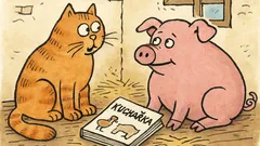 Vtip: Povídá kočka praseti: „Vím, co budeš“