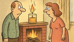 Vtip: Moje žena koupila svíčku za litr