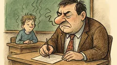 Vtip: Učitel píše domů: „Žák smrdí…“