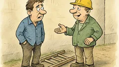 Vtip: Člověče, spadl jsem z desetimetrového žebříku…