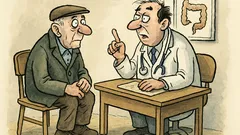 Vtip: Dědo, máte stolici pravidelnou?