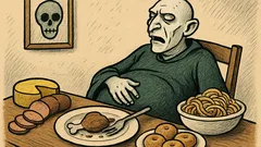 Vtip: Voldemortův přívrženec se přejedl k smrti?