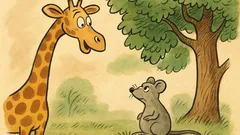 Vtip: Potká žirafa myšku a říká…