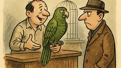 Vtip: Ten papoušek vám vydrží sto let