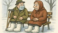 Vtip: Roušky na podzim, sádra v zimě?