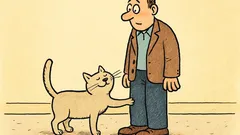 Vtip: Proč se kočka tře o nohy?