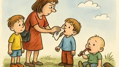 Vtip: Když třetí dítě sní žížalu…