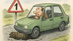 Vtip: Ministerstvo: silnice na jedničku, řaďte opatrně