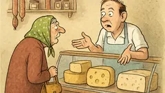 Vtip: Starší paní chce sýr Alzheimer