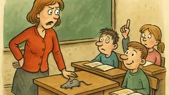 Vtip: Paní učitelka řekne žákům…