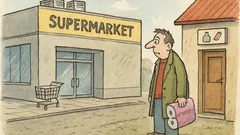 Vtip: Otevřeli supermoderní supermarket v naší ulici…