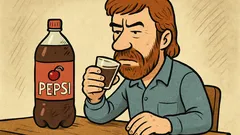 Vtip: Chuck Norris ochutnal višňovou Pepsi dřív…
