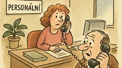 Vtip: Na personálním oddělení zvoní telefon…