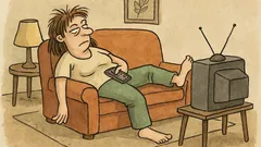 Vtip: Já nejsem líná, úsporný režim