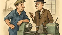 Vtip: Dva bratři po válce v ČKD