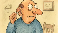 Vtip: Šťourám si hřebíkem v uchu a…