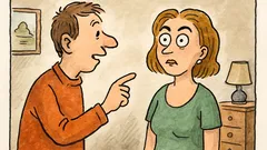 Vtip: Řekl jsem, že má obočí moc vysoko…