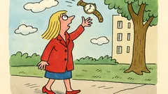 Vtip: Proč blondýnka vyhazuje hodinky do vzduchu?