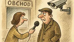 Vtip: Pouliční anketa o nákupech a kamerách