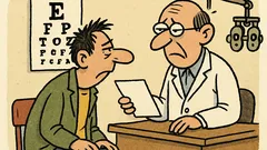 Vtip: U očního lékaře… Můžu je vidět?