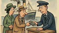 Vtip: Kdo dostal peníze zpět za Titanik?