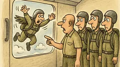 Vtip: Instruktor parašutistů vysvětluje nováčkům…