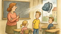 Vtip: Učitelka slíbí domů za odpověď