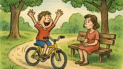 Vtip: Pepíček jede bez rukou