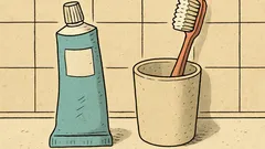 Vtip: Zubní kartáček říká pastě: Vymáčkni se!