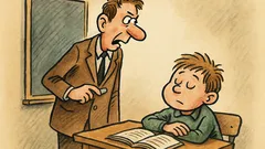 Vtip: Pepíčku, proč při výkladu spíš?