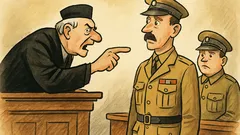 Vtip: U vojenského soudu rozhoduje jídelní lístek