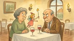 Vtip: Na výročí jim přistane víla