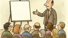 Vtip: Vítám vás na přednášce Jak zbohatnout