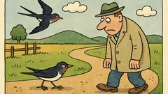 Vtip: Víte, proč vlaštovky odlétají na jih?