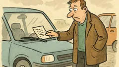 Vtip: Lístek za stěračem: Naboural jsem vám auto…