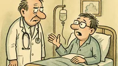 Vtip: Lékař se ptá pacienta: „Mluvíte ze spaní?“