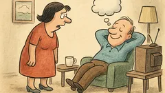 Vtip: Manželka se ptá: Co bys dělal?