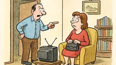 Vtip: Přijde manžel za manželkou…