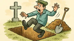 Vtip: Kdo jinému jámu kopá… Chudák!