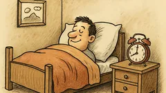 Vtip: Miluju svou postel, budík žárlí